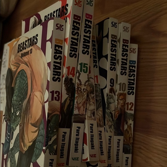BEASTARS Manga Volumes 8-15